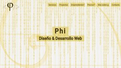 Phi - Desarrollo Web